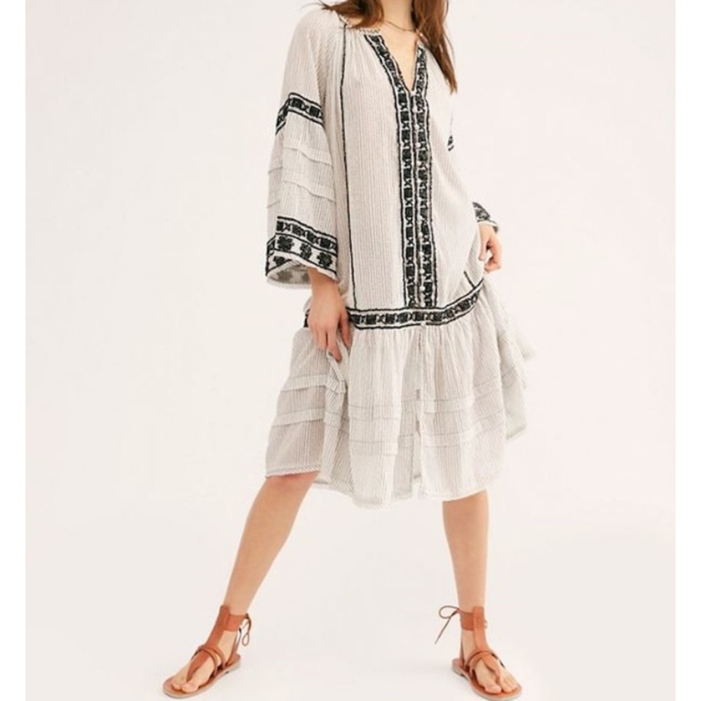 NWT FREE PEOPLE Vagabond Maxi Top Tunic Dress - Picture 5 of 8